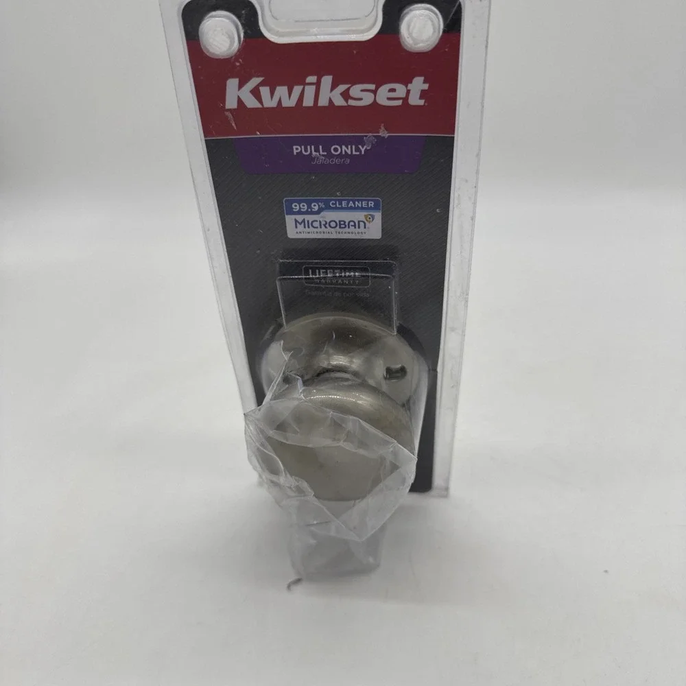 Kwikset Juno Satin Nickel Dummy Door Knob Inactive Signature Series 97880-668{DD